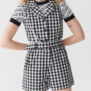 Lazy Oaf Gingham Role Playsuit